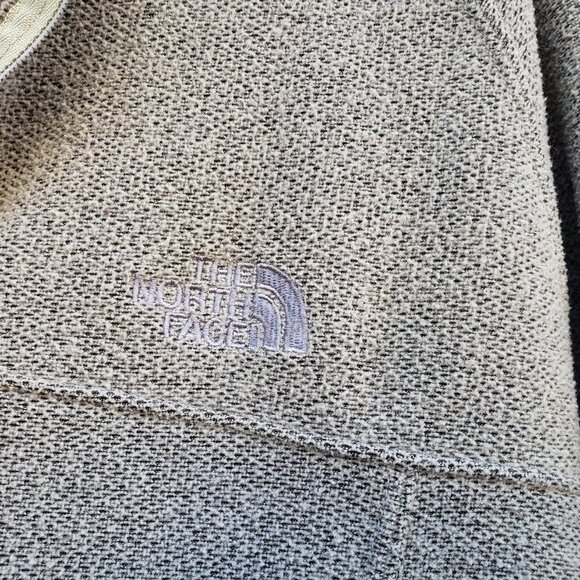 5/$100 SALE -  The North Face ReTool Quarter Zip Sage Green Pullover Sweater - Picture 6 of 9